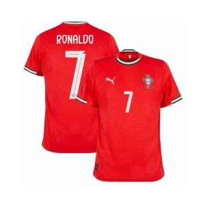 Camisola Portugal 25/26 I - Vermelha - Ronaldo #7