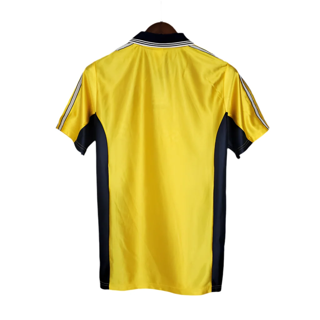 Camisola Marseille Retrô 1998/1999 Amarela - - Image 3