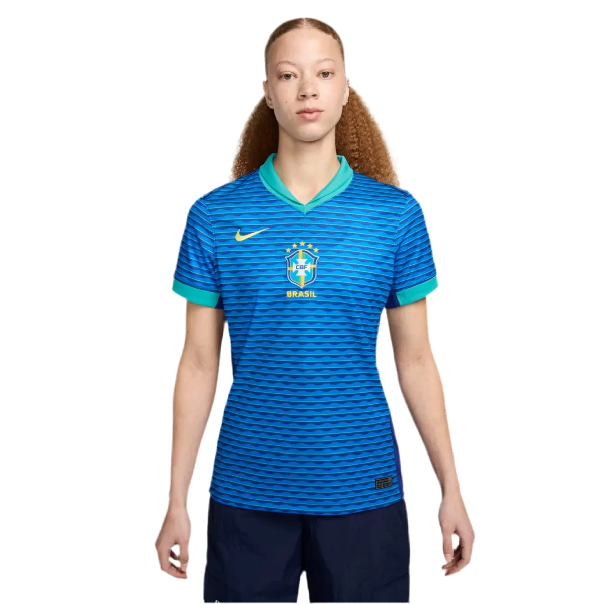 Camisola Feminina Seleção Brasil I 24/25 - Azul - Image 2