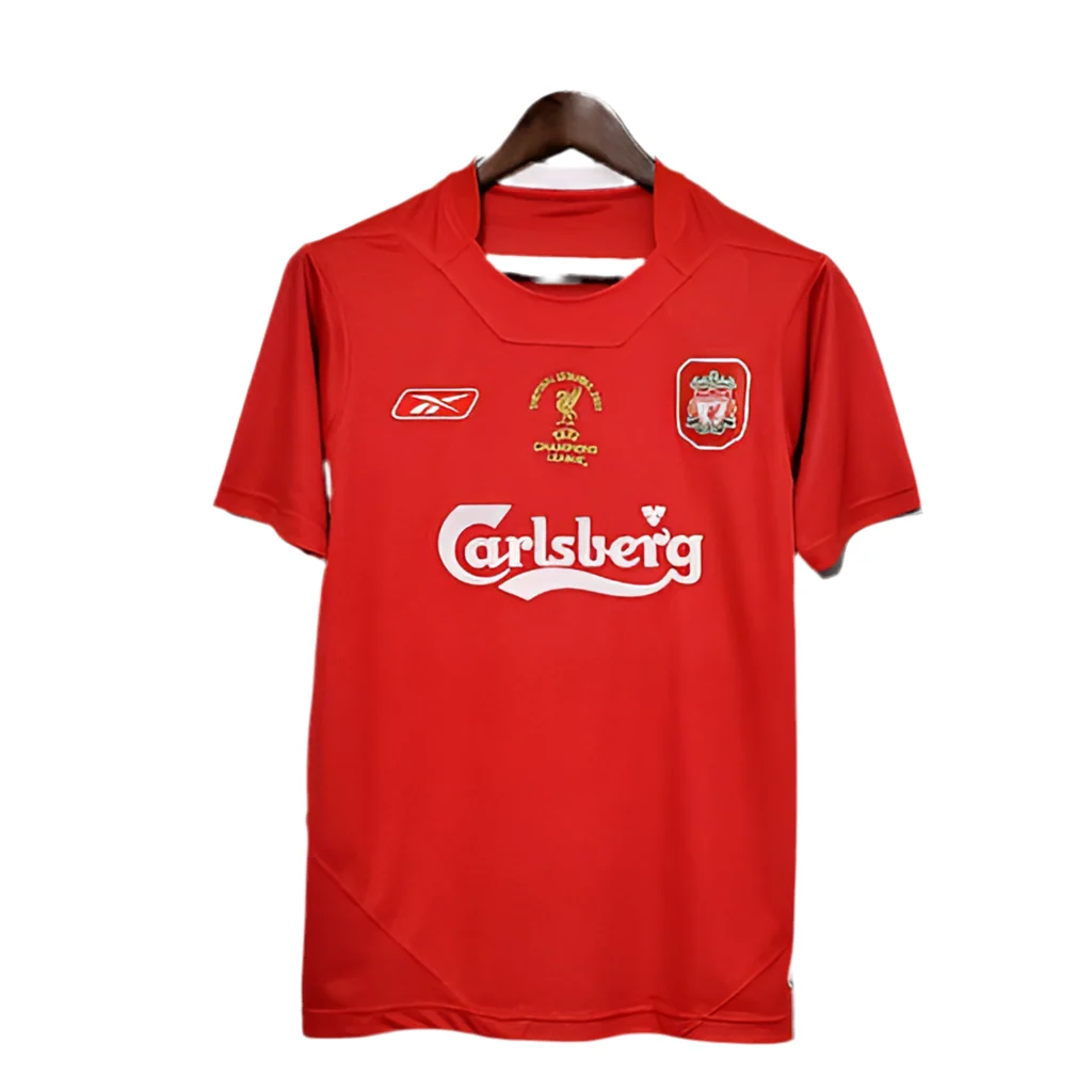 Camisola Liverpool Retrô 2005 Vermelha - Reebok - Image 2