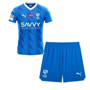 Kit Infantil Al-Hilal I 23/24 - Azul e Branco