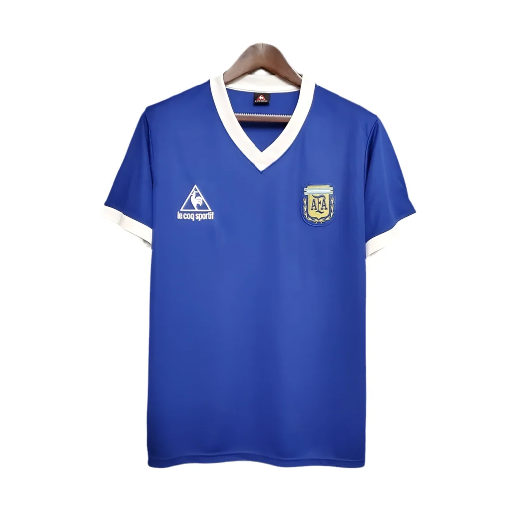 Camisola Argentina Retrô 1986 Azul - Sportif - Image 2