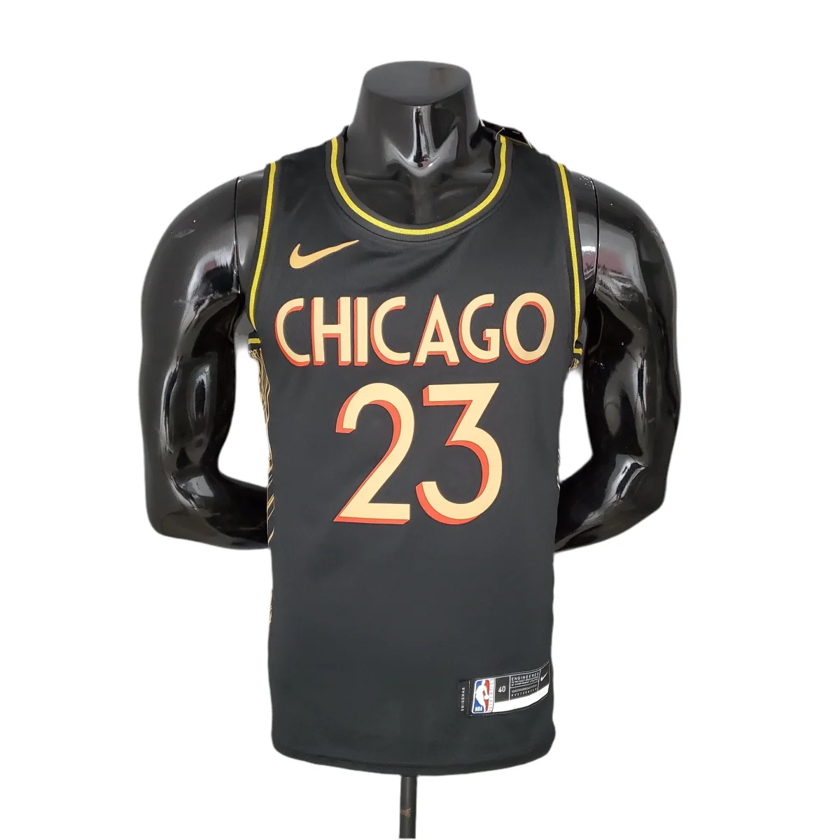 Regata NBA Chicago Bulls Team City Masculina - Preto - Image 2