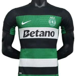 Camisola Sporting I 24/25 Versão Jogador - Verde e Branco
