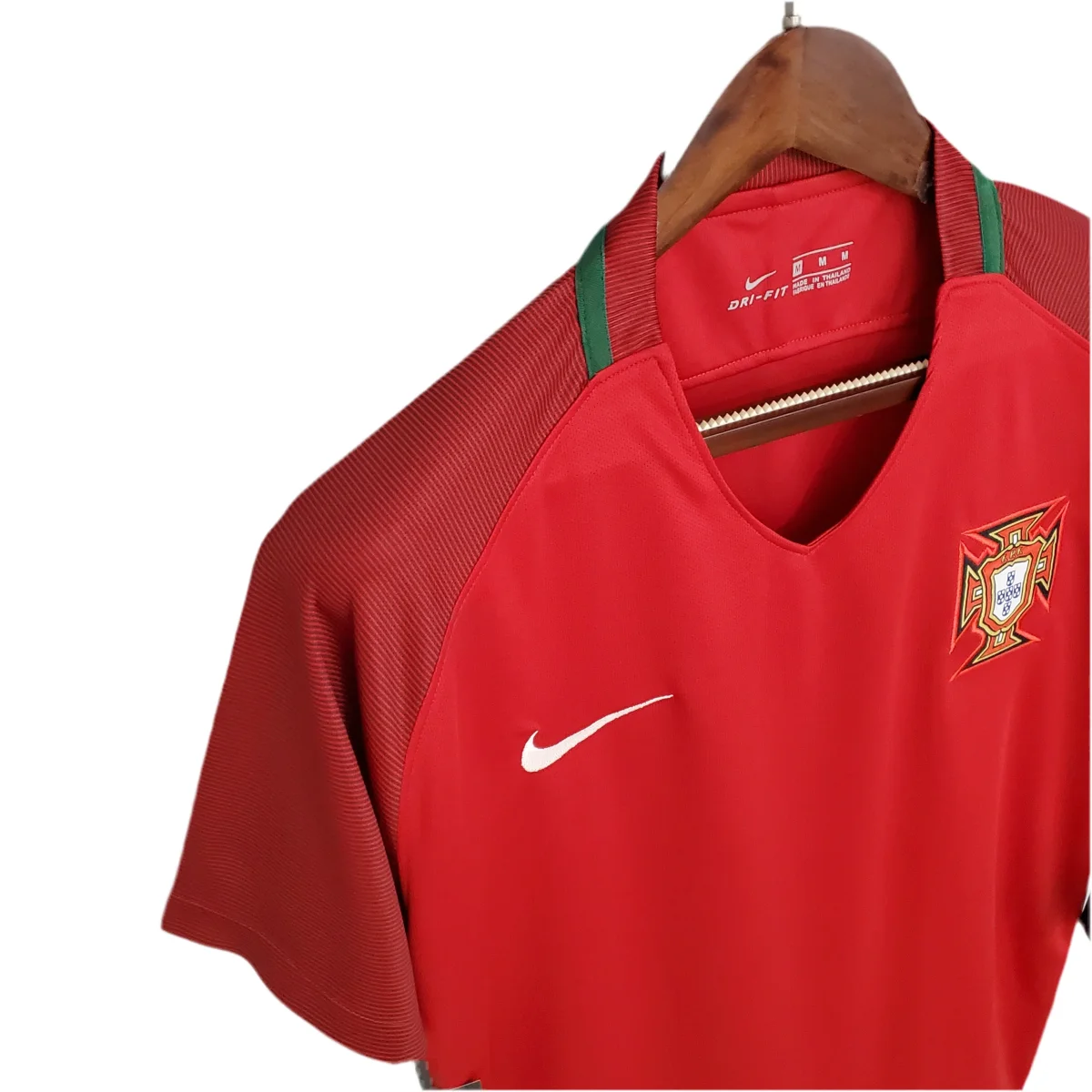 Camisola Portugal Retrô 2016 - Vermelha - Image 3