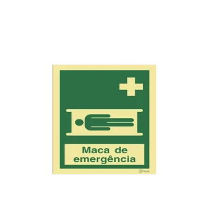 Sinalética Maca de Emergência - E0286