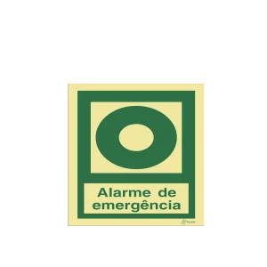 Sinalética Alarme de Emergência - E0306