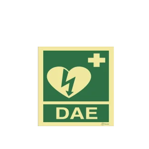 Sinalética DAE (Desfibrilhador) - E0309