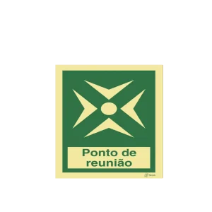 Sinalética Ponto de Reunião - E0499