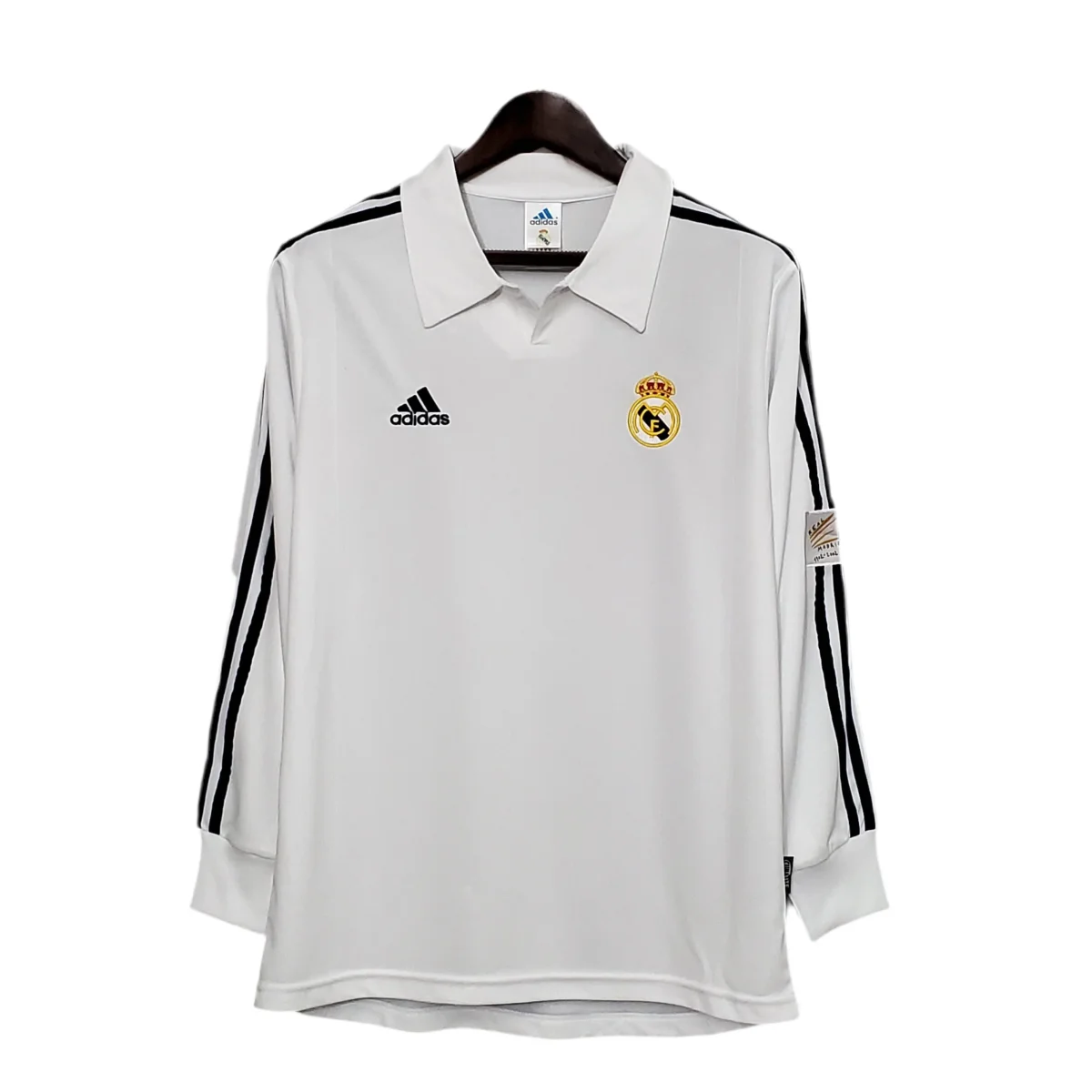 Camisola Manga Longa Real Madrid 2002 - Branco - Image 2