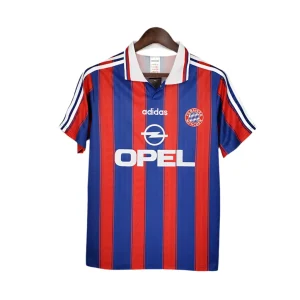 Camisola Bayern de Munique Retrô 1995/1997 - Azul e Vermelha