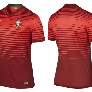 Camisola Portugal I Retrô 2014 - Vermelho