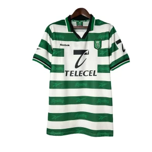 Camisola Retro Sporting I 1999/2000 - Verde e Branco