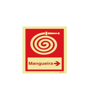 Sinalética Mangueira à Direita - I0029