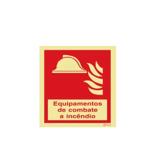 Sinalética Equipamentos de Combate a Incêndio - I0240