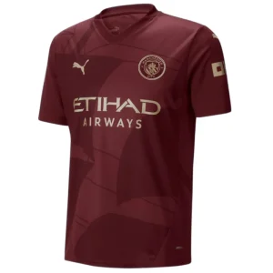 Camisola Manchester City III 24/25 - Vinho