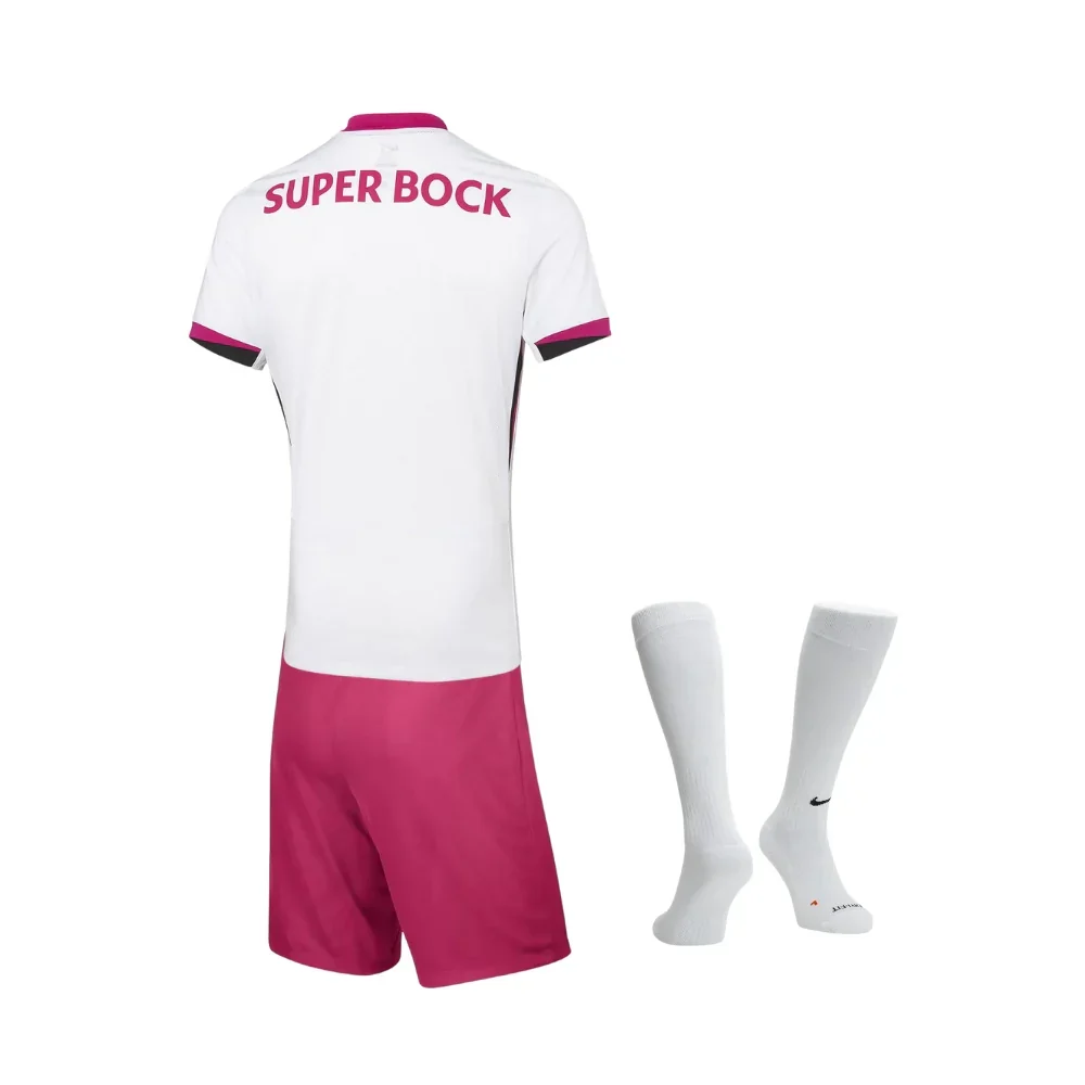Kit Infantil Sporting 25/26 - Edição Especial Outubro Rosa - Image 3