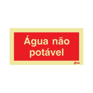Sinalética Água Não Potável – PR0361