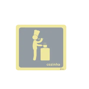 Sinalética Cozinha - IN0118