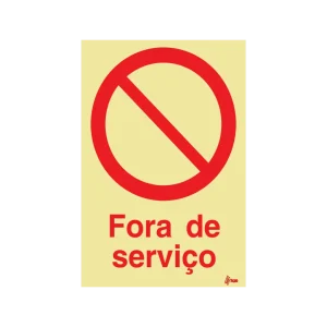 Sinalética Fora de Serviço – PR0130