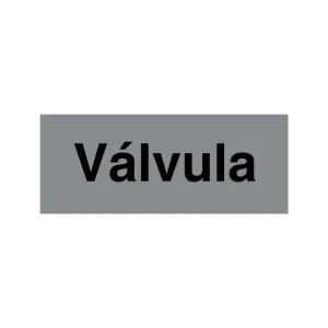 Sinalética Informação Válvula - IN1618