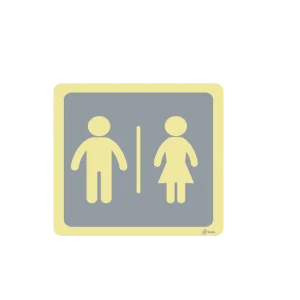 Sinalética Homem e Mulher - IN0102