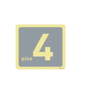 Sinalética Piso 4 - IN0146