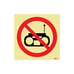 Sinalética Proibido o Uso de Rádio – PR0287