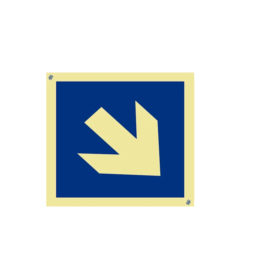 Sinalética Seta Diagonal – IN0170 - Image 2