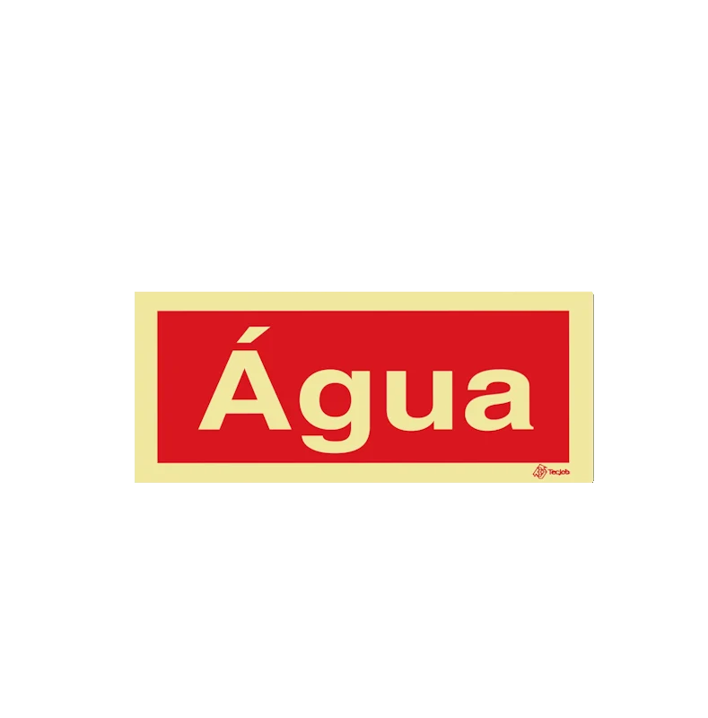 Sinalética Água - I0574