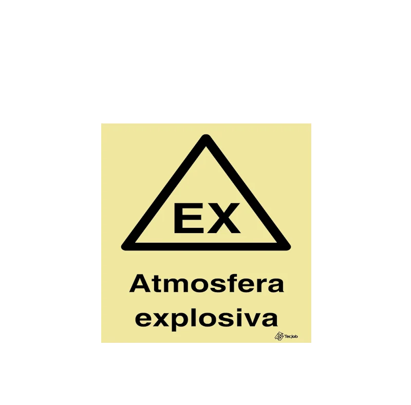 Sinalética Atmosfera Explosiva - IS0331 - Image 2