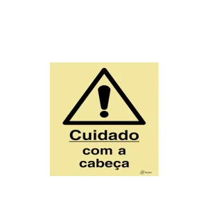 Sinalética Cuidado com a Cabeça - IS0485