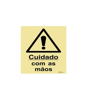 Sinalética Cuidado com as Mãos - IS0484
