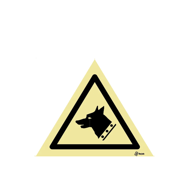 Sinalética Cuidado com o Cão – IS0322
