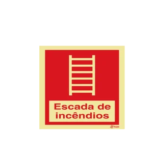 Sinalética Escada de Incêndios - I0332