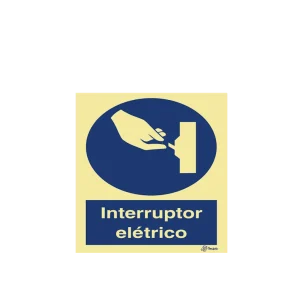 Sinalética Interruptor Elétrico - OB0195