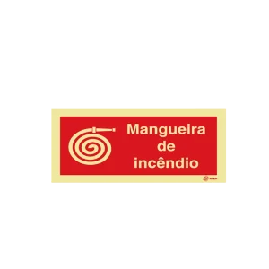 Sinalética Mangueira de Incêndio - I0617