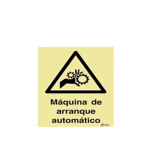 Sinalética Máquina de Arranque Automático - IS0237