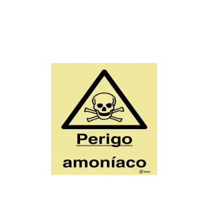 Sinalética Perigo Amoníaco - IS0160