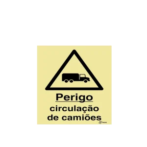 Sinalética Perigo Circulação de Camiões - IS0246