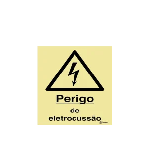 Sinalética Perigo de Eletrocussão - IS0145