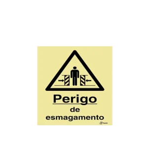 Sinalética Perigo de Esmagamento - IS0241