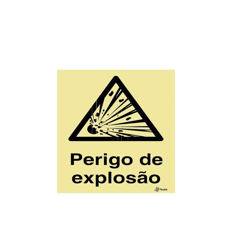 Sinalética Perigo de Explosão - IS0284 - Image 2