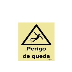 Sinalética Perigo de Queda - IS0196