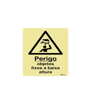 Sinalética Perigo Objetos Fixos a Baixa Altura - IS0200