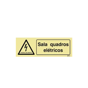 Sinalética Sala Quadros Elétricos - IS0425