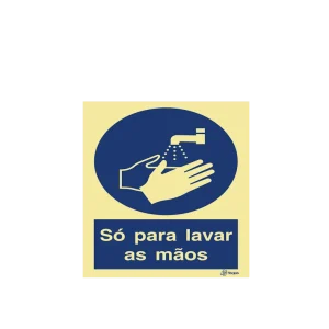 Sinalética Só para Lavar as Mãos - OB0199