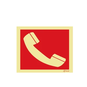 Sinalética Telefone de Emergência - I0262