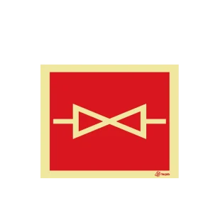 Sinalética Válvula de Corte - I0296