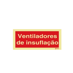 Sinalética Ventiladores de Insuflação - I0666